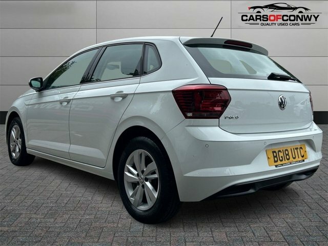 Volkswagen Polo 1.0 Tsi Se Hatchback Euro 6 S S BG18UTC White #5