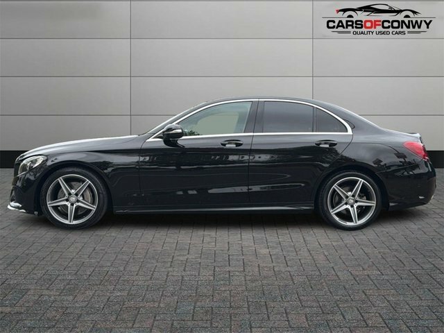 Mercedes-Benz C Class 2.1 C250 Bluetec Amg Line Saloon G-tron MF64YGA Black #3