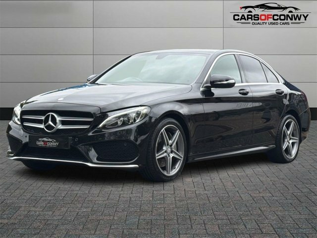 Mercedes-Benz C Class 2.1 C250 Bluetec Amg Line Saloon G-tron MF64YGA Black #2
