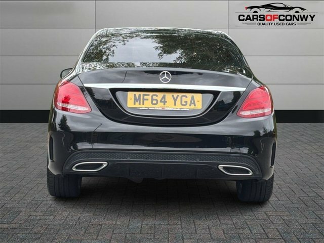 Mercedes-Benz C Class 2.1 C250 Bluetec Amg Line Saloon G-tron MF64YGA Black #5