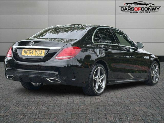 Mercedes-Benz C Class 2.1 C250 Bluetec Amg Line Saloon G-tron MF64YGA Black #6