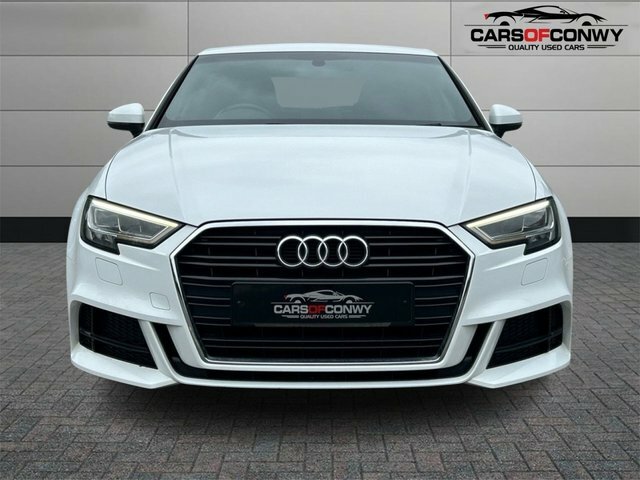 Audi A3 1.4 Tfsi Cod S Line Saloon Euro SC66LRO White #2