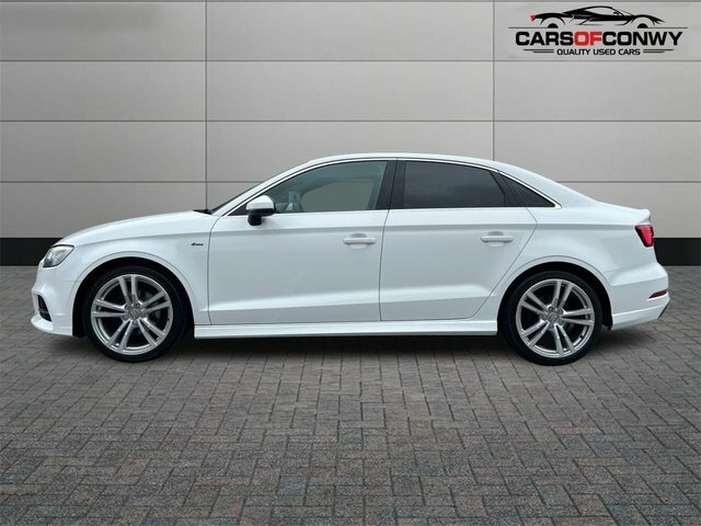 Audi A3 1.4 Tfsi Cod S Line Saloon Euro SC66LRO White #4