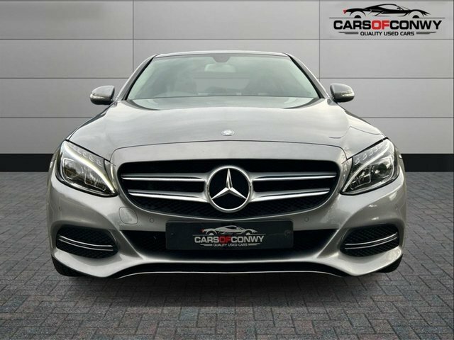 Mercedes-Benz C Class 2.1 C220 Bluetec Sport Saloon G-tronic Silver #2