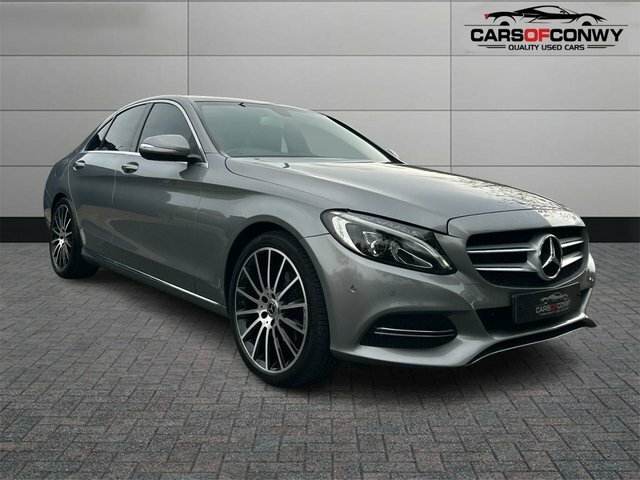 Mercedes-Benz C Class 2.1 C220 Bluetec Sport Saloon G-tronic Silver