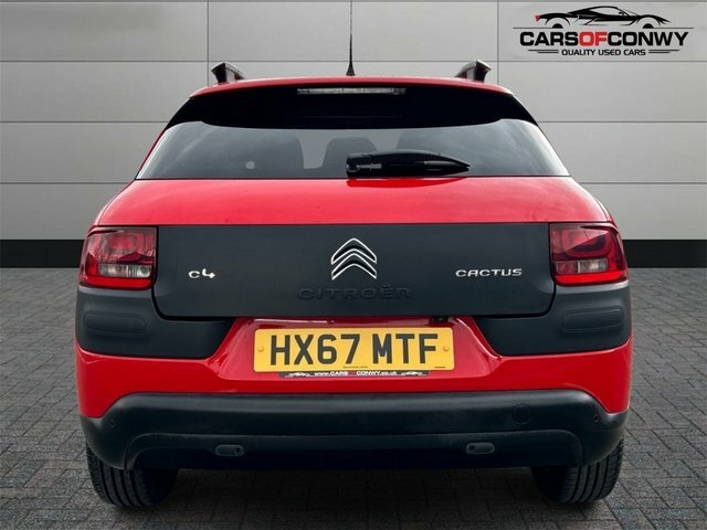 Citroen C4 Cactus 1.6 Bluehdi Flair Hatchback Euro Red #6
