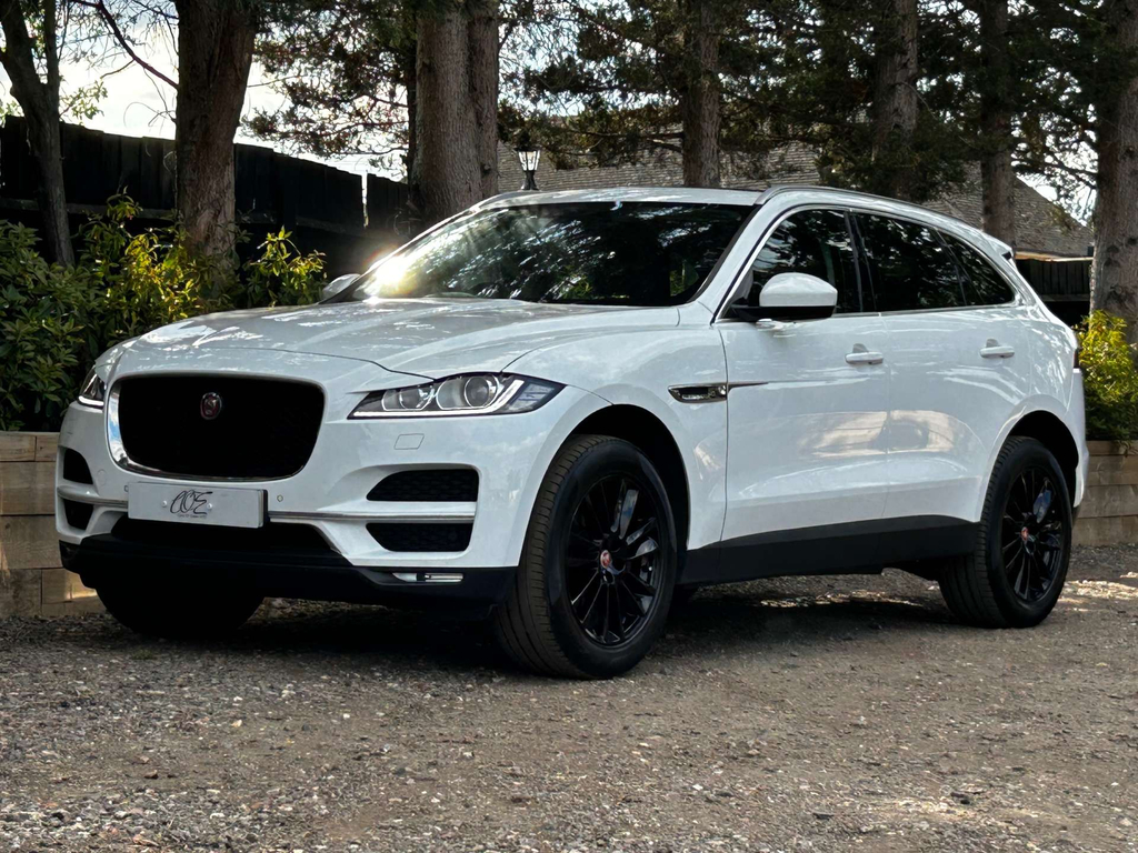Jaguar F-Pace Portfolio Awd 4Wd KR19FBD White #2