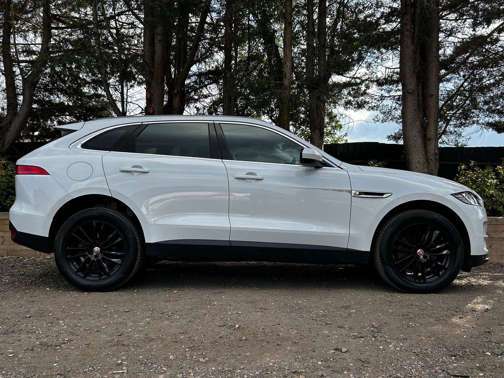 Jaguar F-Pace Portfolio Awd 4Wd KR19FBD White #3