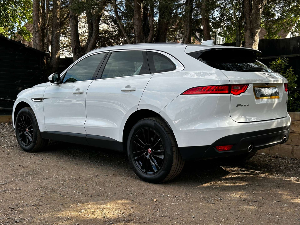Jaguar F-Pace Portfolio Awd 4Wd KR19FBD White #5