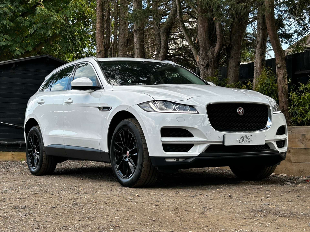 Jaguar F-Pace Portfolio Awd 4Wd White