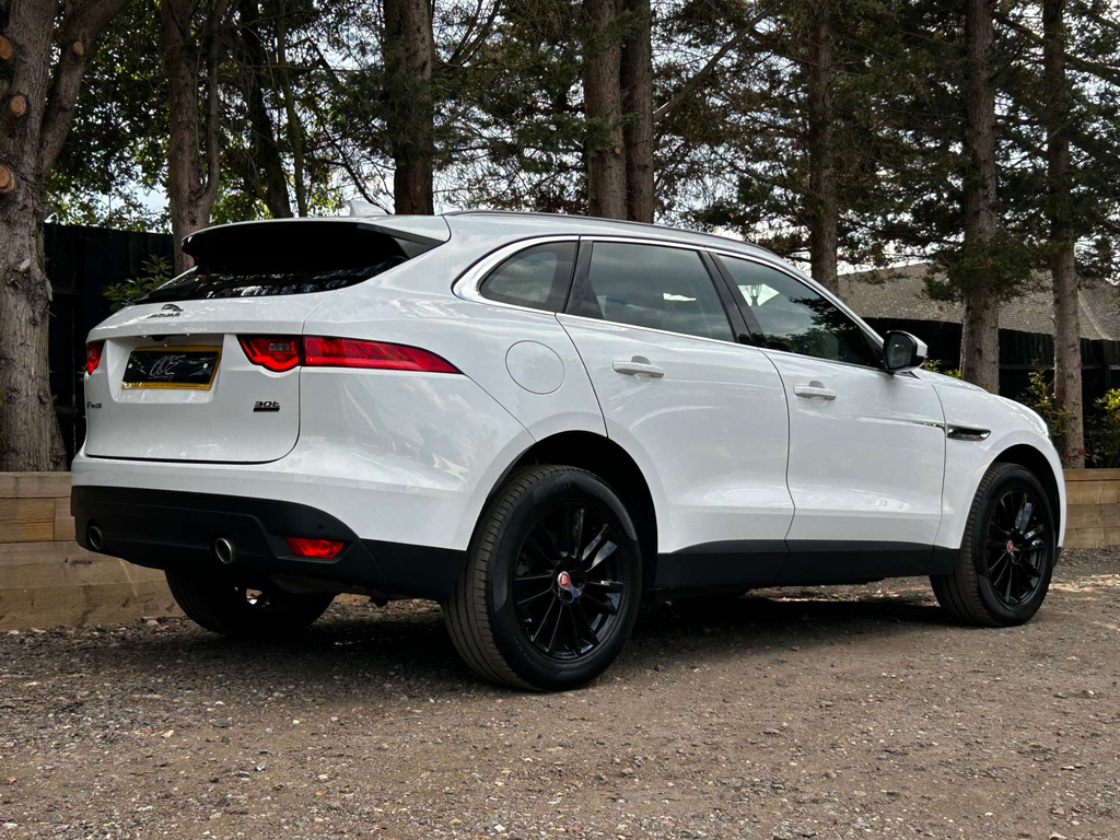 Jaguar F-Pace Portfolio Awd 4Wd KR19FBD White #6