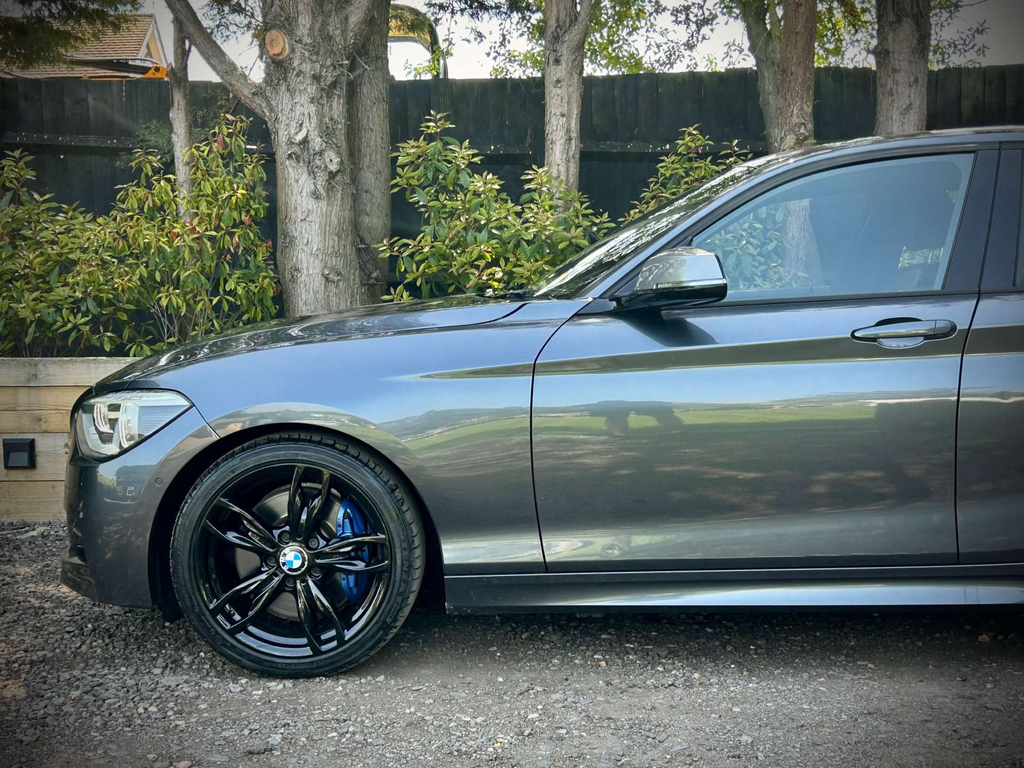 BMW 1 Series Hatchback 120D Se 2013 Blue #26