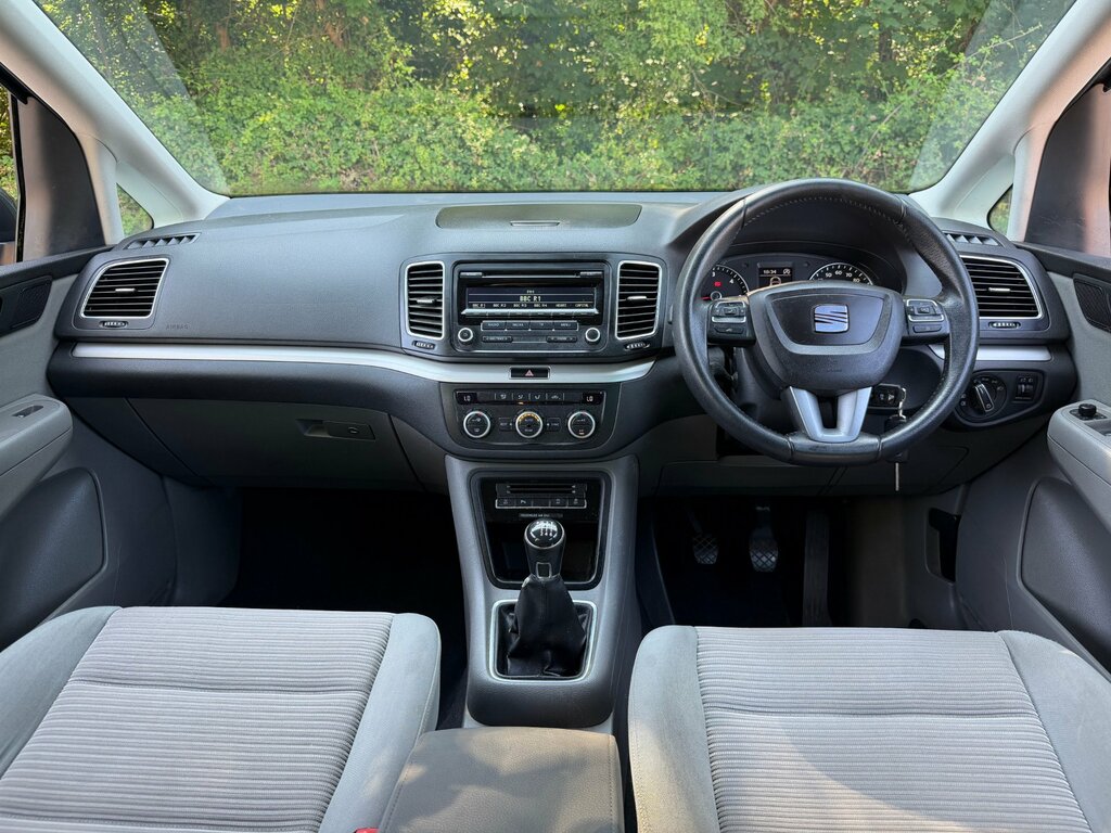 Seat Alhambra 2.0 Tdi Cr Ecomotive Se Lux Pan Roof Sat Nav Black #10