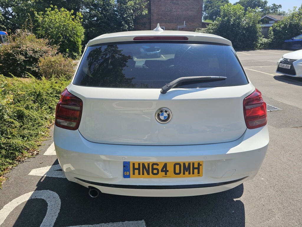 BMW 1 Series 2.0 116D Sport 5-Door White #6