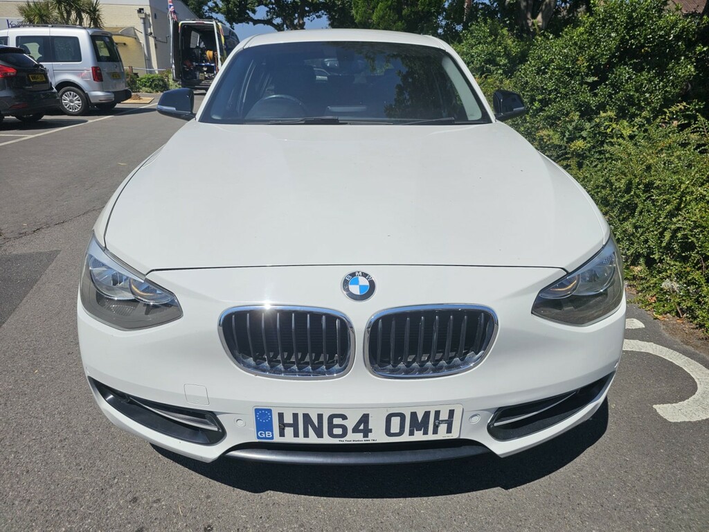 BMW 1 Series 2.0 116D Sport 5-Door White #3