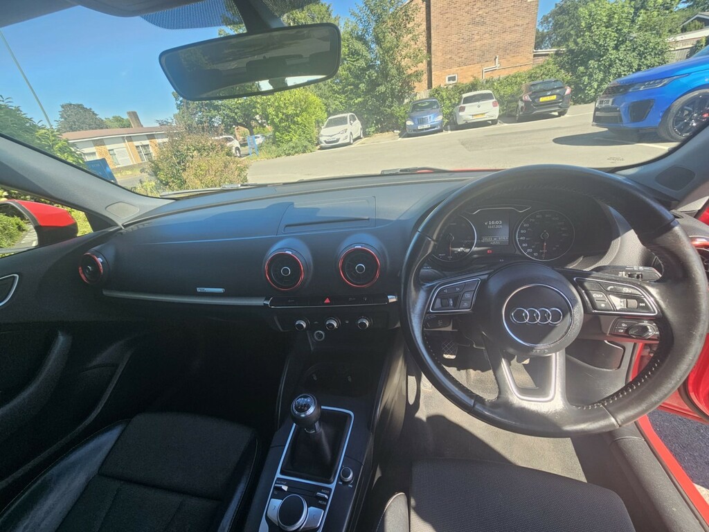 Audi A3 1.6 Tdi Se Technik CE17URY Red #6