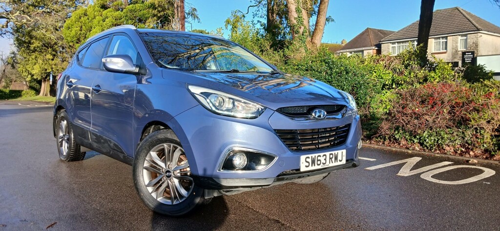 Hyundai Ix35 Suv 1.7 Crdi Se 2014 Blue