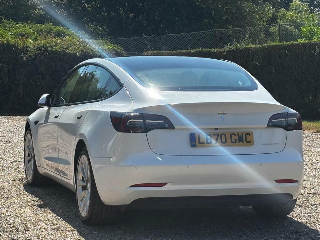 Tesla Model 3 Dual Motor Long Range 4Wde LB70GWC White #5
