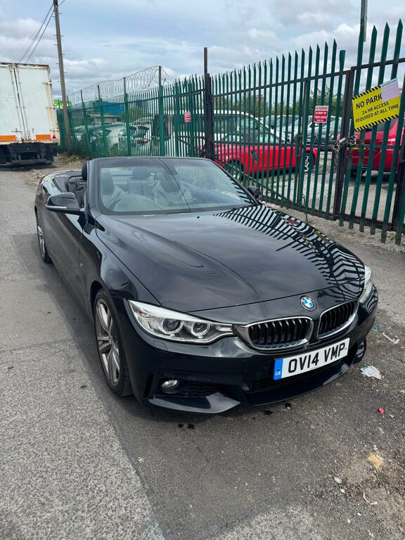 BMW 4 Series 2.0 420D M Sport Euro 6 Ss OV14VMP Black #5