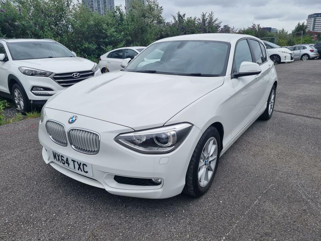 BMW 1 Series Es White #4