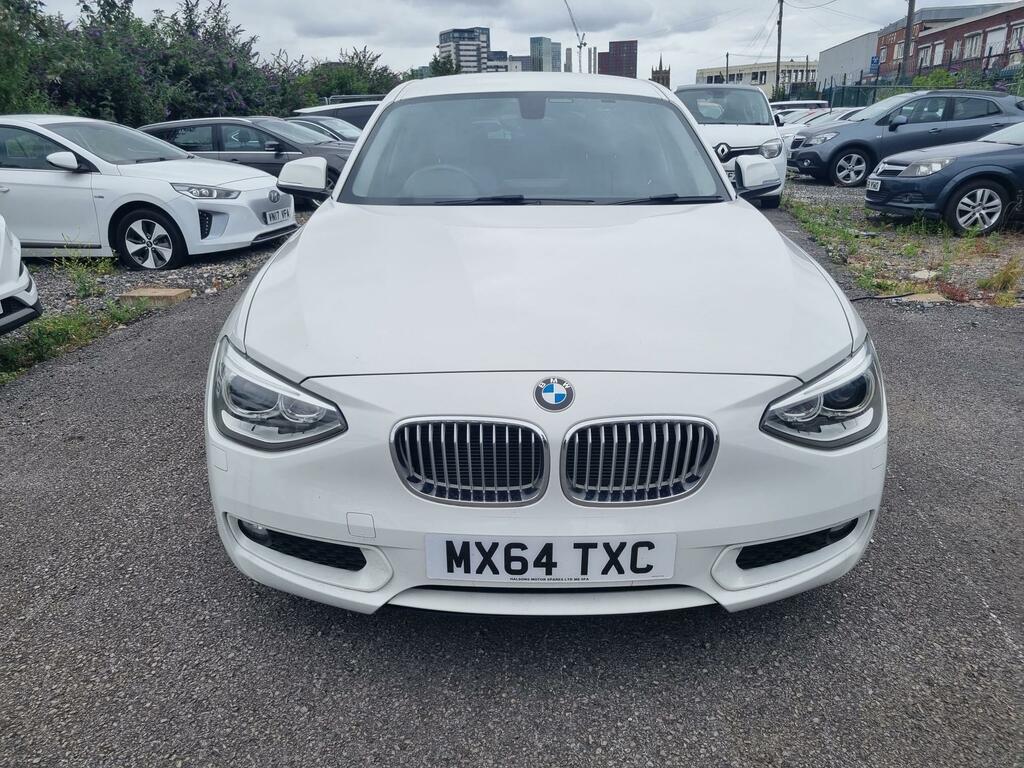 BMW 1 Series Es White #3