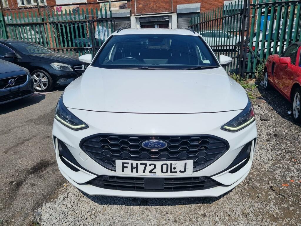 Ford Focus St-line White #3