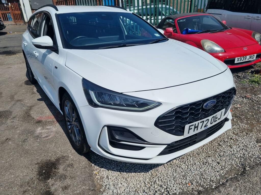 Ford Focus St-line White #2