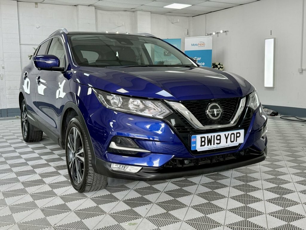 Nissan Qashqai 2019 1.5 Dci N-connecta Suv Euro BW19YOP Blue #4