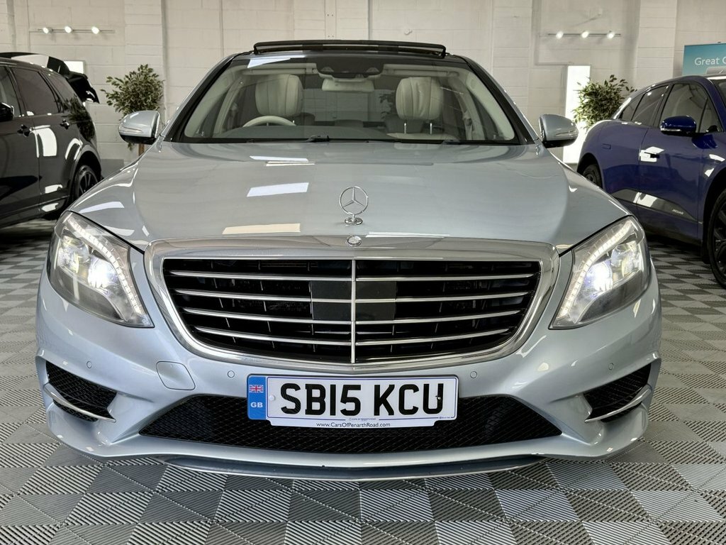 Mercedes-Benz S Class 2015 3.0 S350 V6 Bluetec Amg Line Saloon Diese Silver #5
