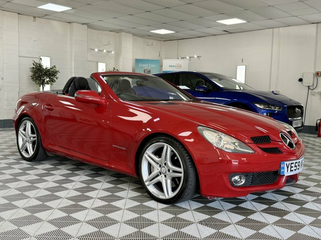 Mercedes-Benz SLK 2009 1.8 Slk200k Convertible Tiptronic Red
