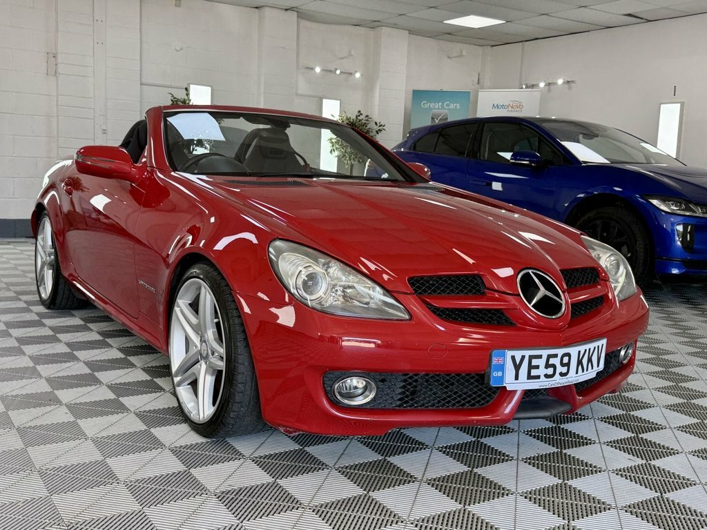Mercedes-Benz SLK 2009 1.8 Slk200k Convertible Tiptronic Red #3
