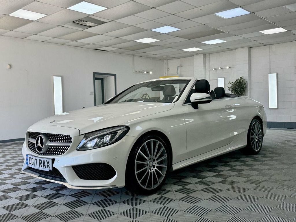 Mercedes-Benz C Class 2017 2.1 C250d Amg Line Premium Plus Cabriolet 2 White #6