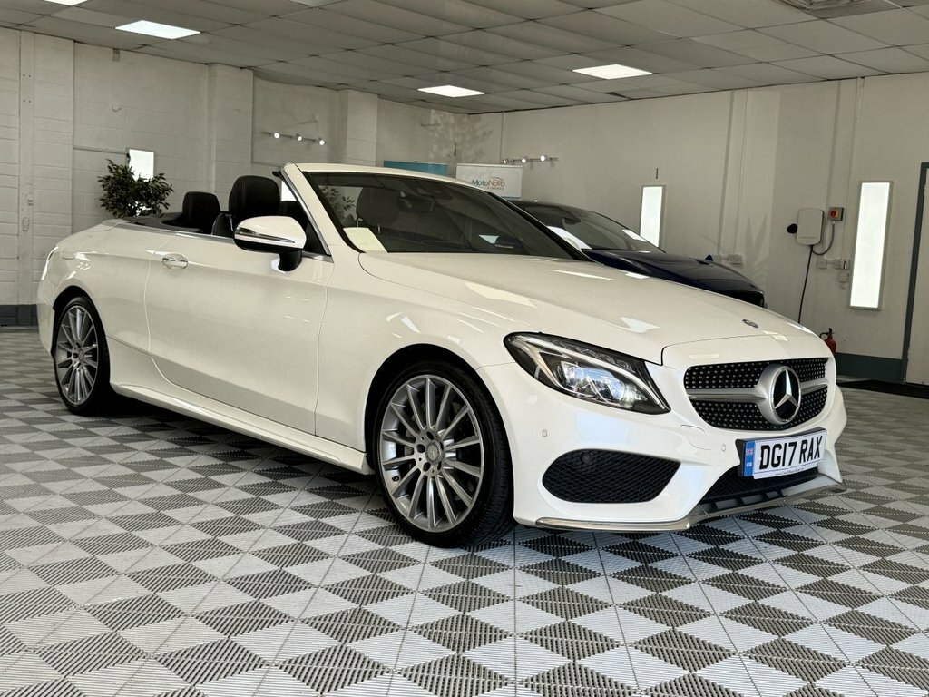 Mercedes-Benz C Class 2017 2.1 C250d Amg Line Premium Plus Cabriolet 2 White #2