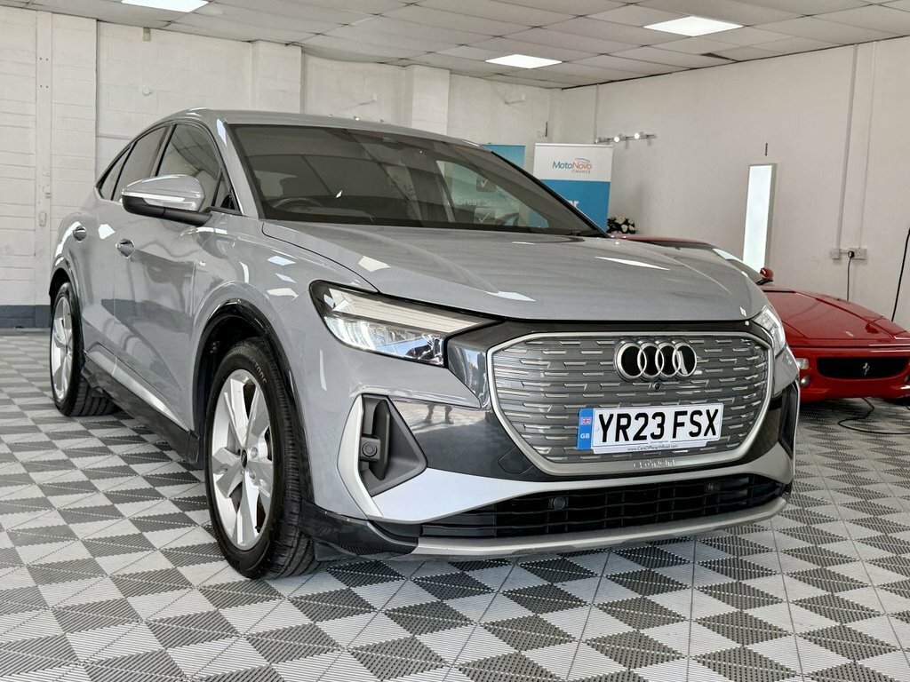 Audi Q4 E Tron 2023 40 S Line Sportback 82Kwh Grey #4