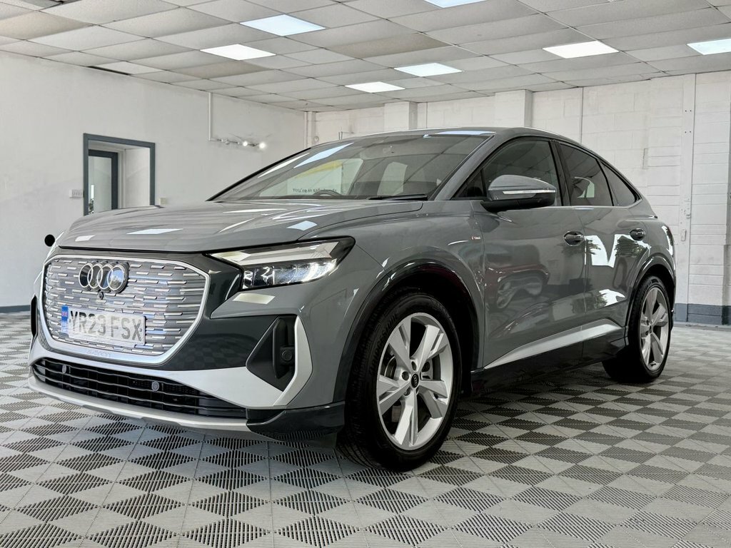 Audi Q4 E Tron 2023 40 S Line Sportback 82Kwh Grey #6