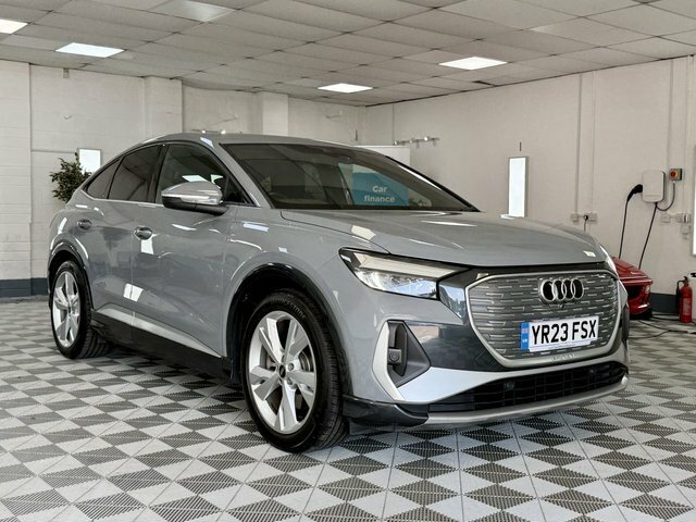 Audi Q4 E Tron 2023 40 S Line Sportback 82Kwh Grey