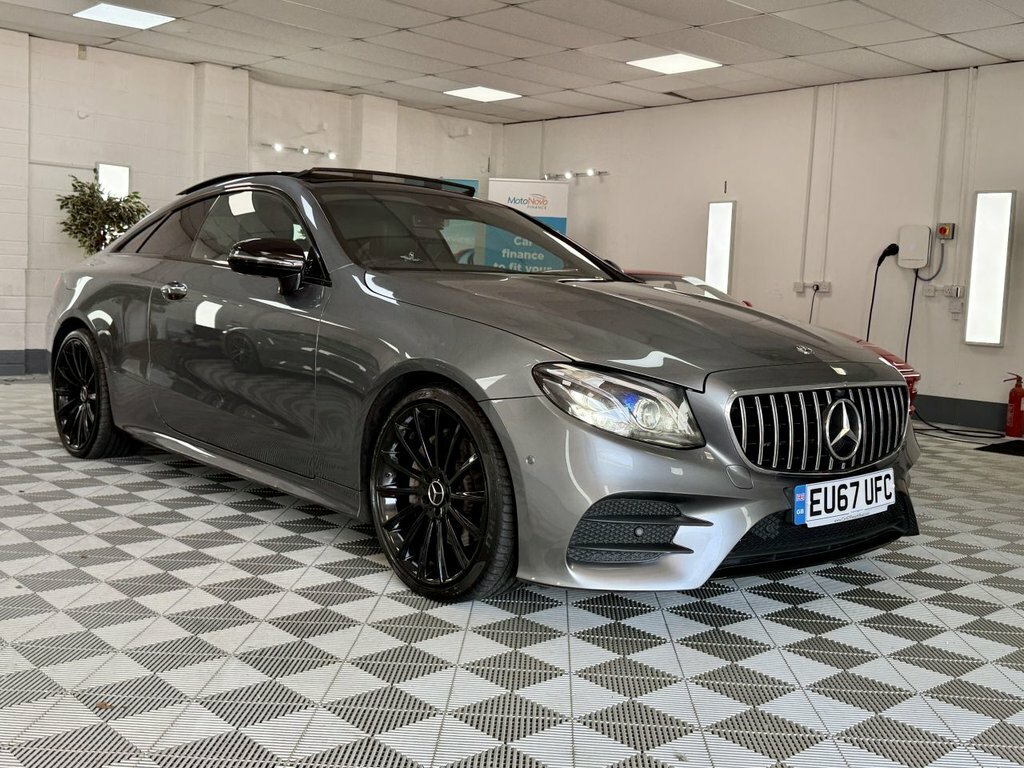 Mercedes-Benz E Class 2017 2.0 E220d Amg Line Premium Plus Coupe D Grey #2