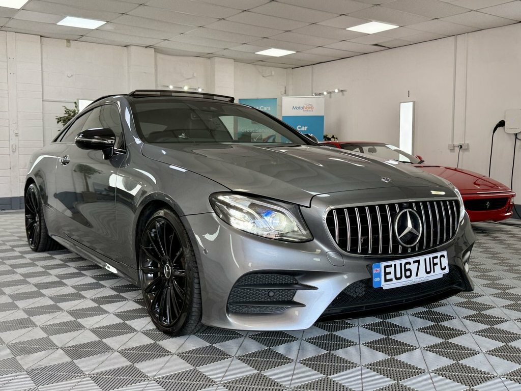 Mercedes-Benz E Class 2017 2.0 E220d Amg Line Premium Plus Coupe D Grey #4