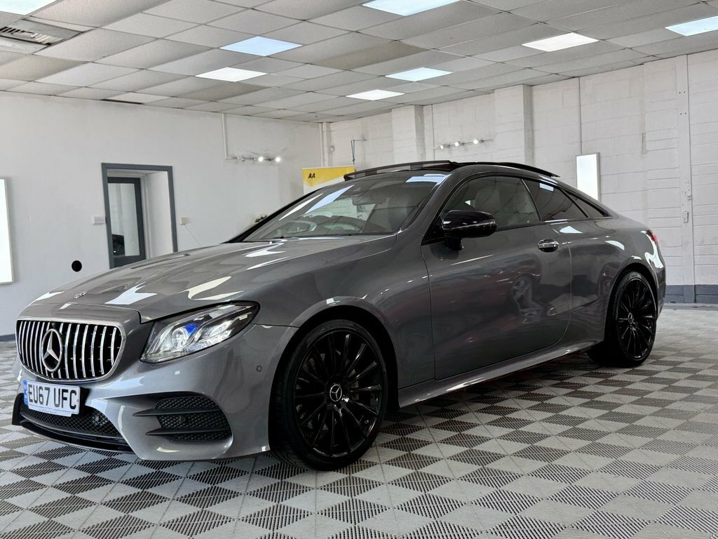 Mercedes-Benz E Class 2017 2.0 E220d Amg Line Premium Plus Coupe D Grey #6