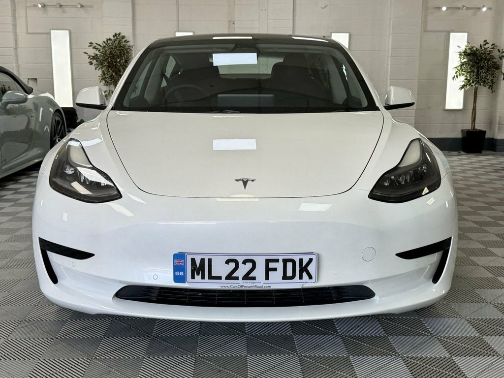 Tesla Model 3 2022 Standard Range Plus Saloon White #4