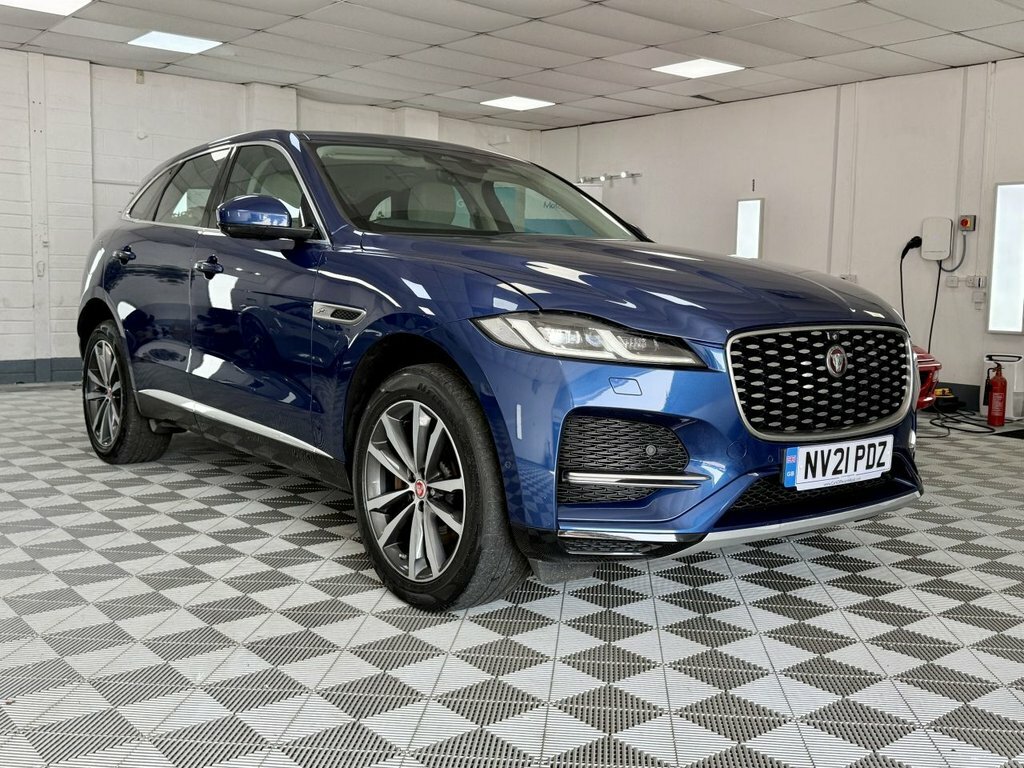 Jaguar F-Pace 2021 2.0 D200 Mhev Se Suv Awd Euro Blue #2