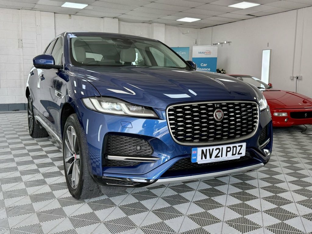 Jaguar F-Pace 2021 2.0 D200 Mhev Se Suv Awd Euro Blue #4