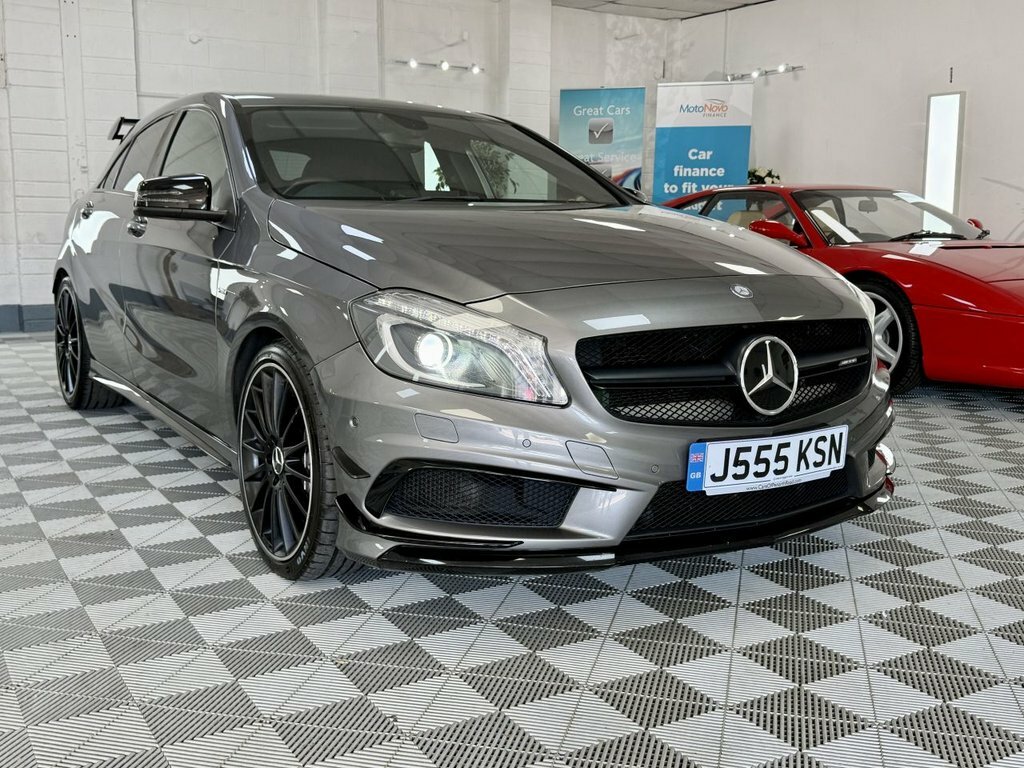 Mercedes-Benz A Class 2015 2.0 A45 Amg Hatchback Spds Dct 4Ma Grey #4