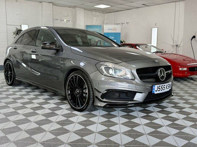 Mercedes-Benz A Class 2015 2.0 A45 Amg Hatchback Spds Dct 4Ma Grey