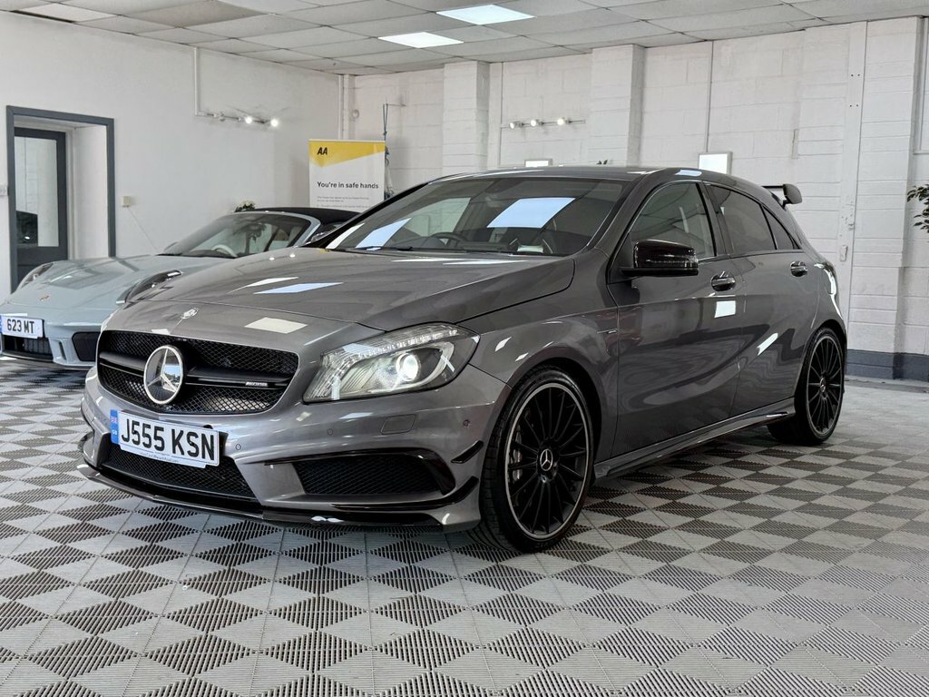Mercedes-Benz A Class 2015 2.0 A45 Amg Hatchback Spds Dct 4Ma Grey #6