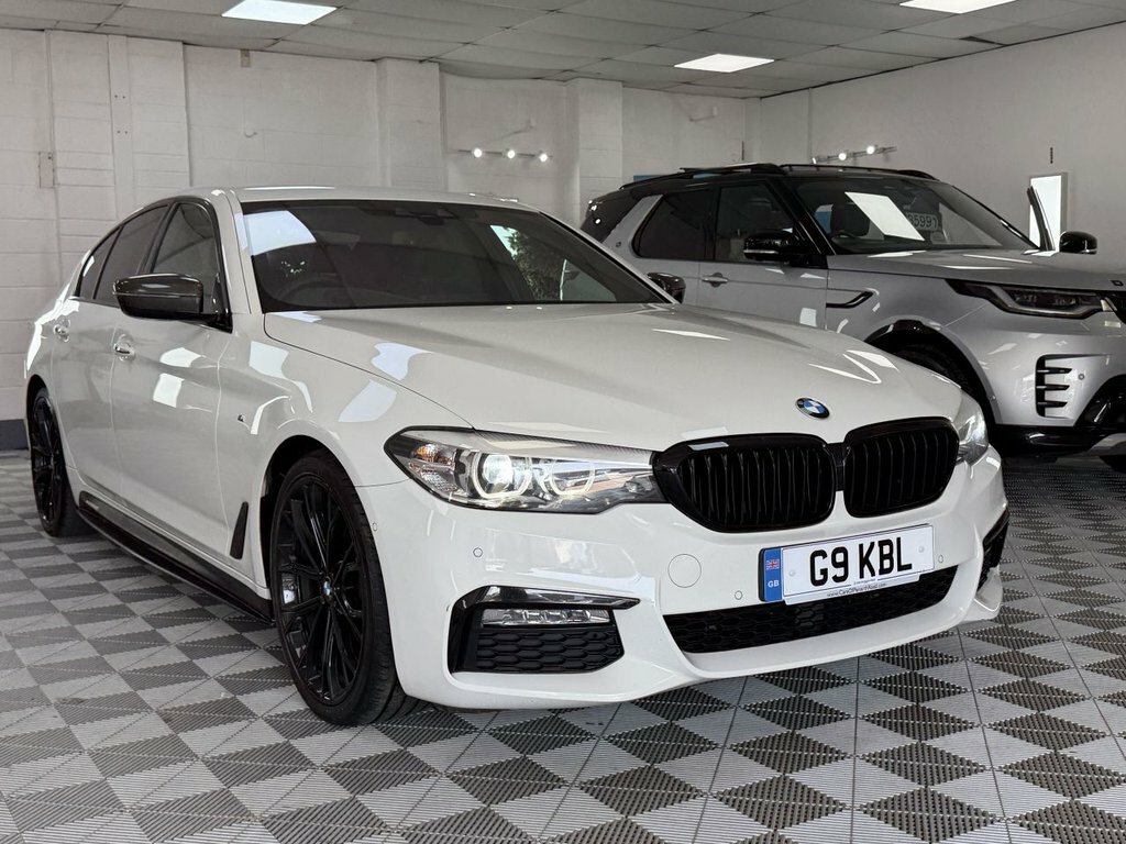 BMW 5 Series 2017 2.0 520D M Sport Saloon Xdriv Blue #3