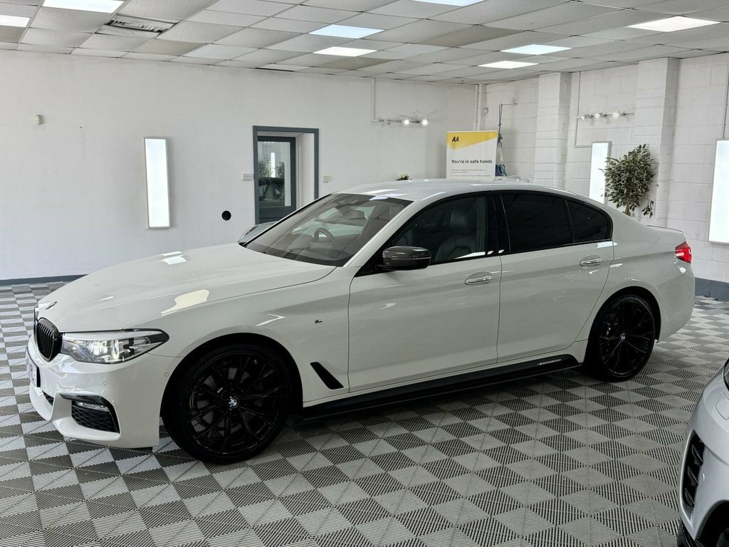 BMW 5 Series 2017 2.0 520D M Sport Saloon Xdriv Blue #6