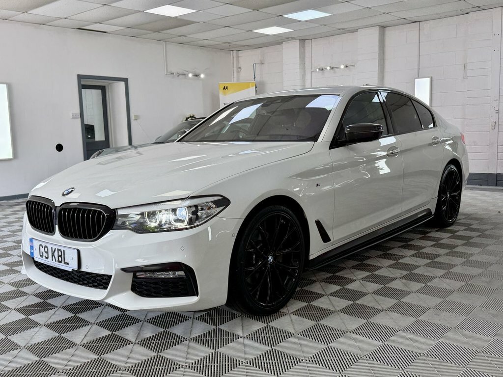 BMW 5 Series 2017 2.0 520D M Sport Saloon Xdriv Blue #5