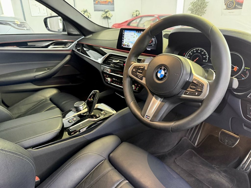 BMW 5 Series 2017 2.0 520D M Sport Saloon Xdriv Blue #2