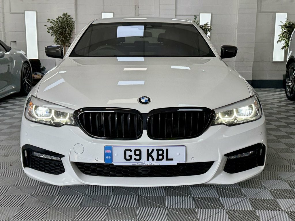 BMW 5 Series 2017 2.0 520D M Sport Saloon Xdriv Blue #4
